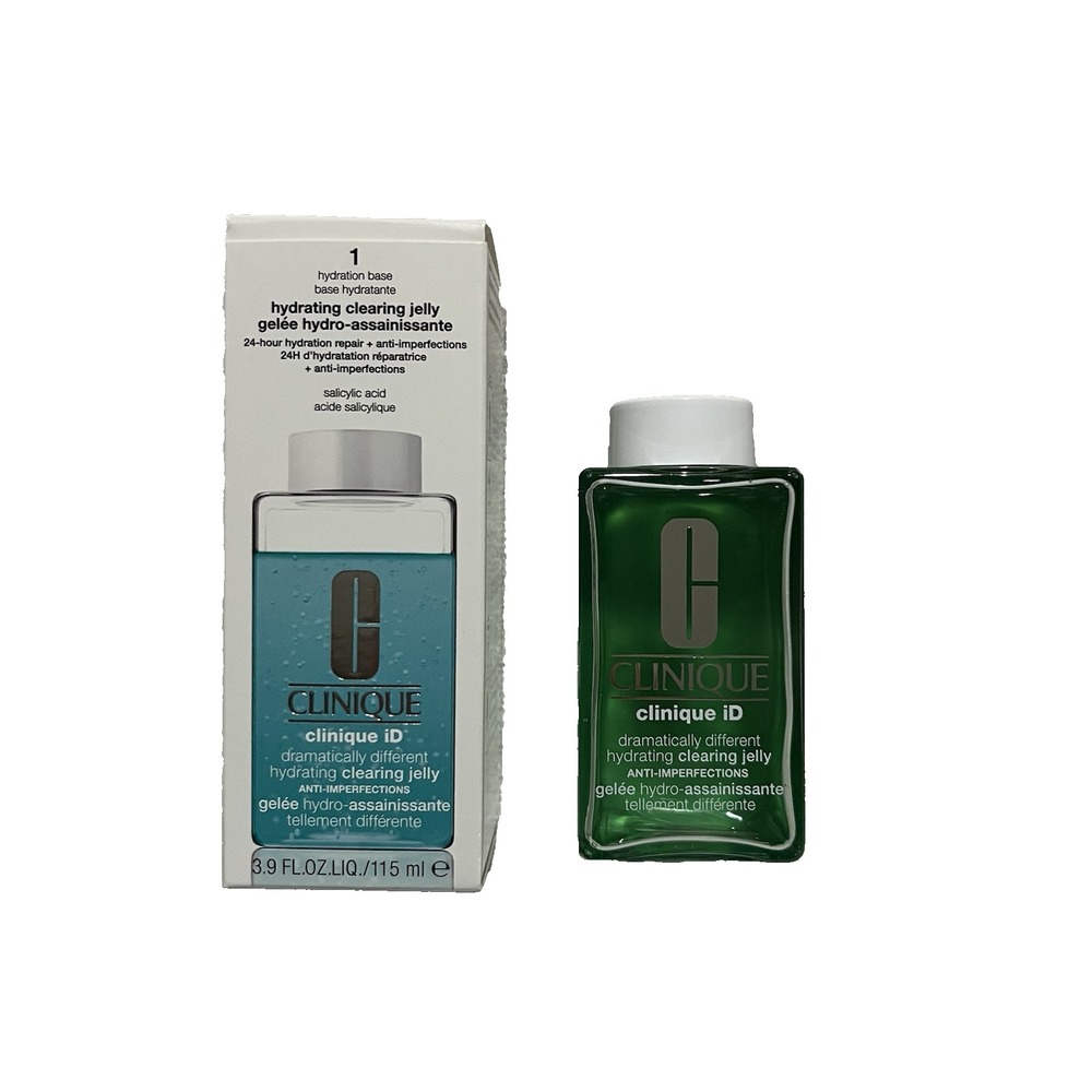 Clinique ID 1 Hydration Base Clearing Jelly Salicylic Acid 24HR Hydration 3.9 oz